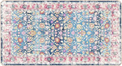 Produktbild von vidaXL Teppich Waschbar Mehrfarbig 80x150 cm