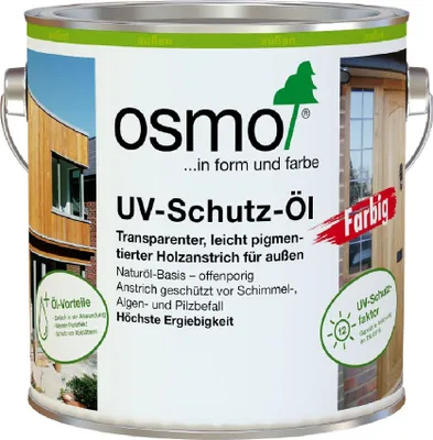 Produktbild von Osmo UV-Schutz-Öl Farbig Eiche hell 2,50 l - 11600093