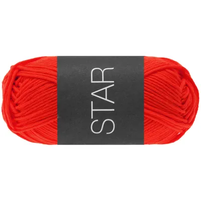 Produktbild von Lana Grossa STAR 50 g klassisches Topflappengarn 100 % Baumwolle 90 m Farbe 003 - Rot