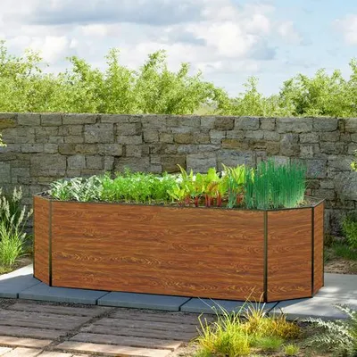 Produktbild von GFP 264 x 119 x 77 cm Hochbeet Sonja, Holzoptik