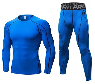 Image de Solidchoice - Ensemble de sous-vêtements thermiques pour hommes, manches longues et caleçon, idéal pour les activités de plein air