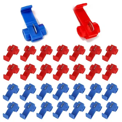 50er Set Kabelverbinder, Abzweigverbinder, Stromdieb, Crimpverbinder für Auto