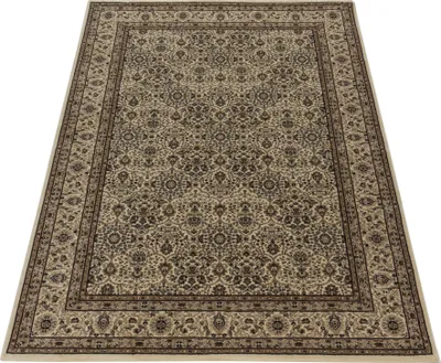 Produktbild von Orient Teppich Wohnzimmer Beige 300x400 Rechteck modern oder klassisch Orientalisches Design aus Polypropylen