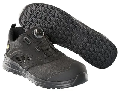 Produktbild von MASCOT® Sicherheitssandale S1P mit BOA®, schwarz/schwarz, Größe 49 | Packung (1 Paar)