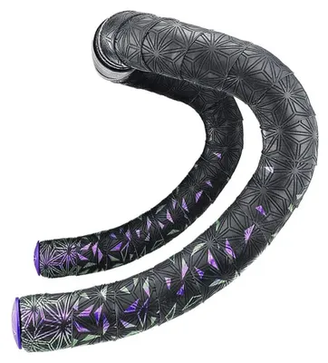Zdjęcie produktu dla Supacaz Super Sticky Kush 2200 x 30 x 2,5 mm w opakowaniu z piankipoliuretan + nakładka na kierownicę, czarna, rozmiar uniwersalny