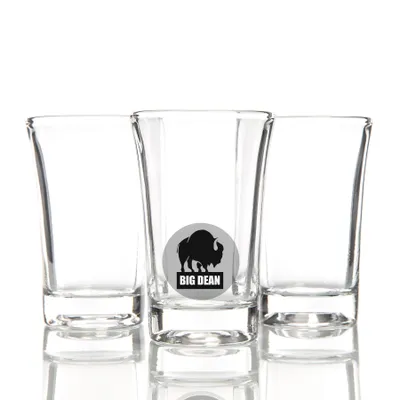 Produktbild von BigDean 12 Stück Schnapsgläser 4cl aus Glas spülmaschinengeeignet - robuste Shotgläser in Gastro Qualität