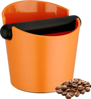 Produktbild von Kaffee-Abklopfbehälter, Espresso-Abwurfbehälter, Kaffeebehälter, Espresso-Abklopfbehälter, stoßdämpfend, langlebig, Barista-Stil