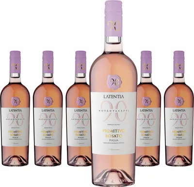 Produktbild von 6 x Novantaceppi Primitivo Rosato Puglia IGT