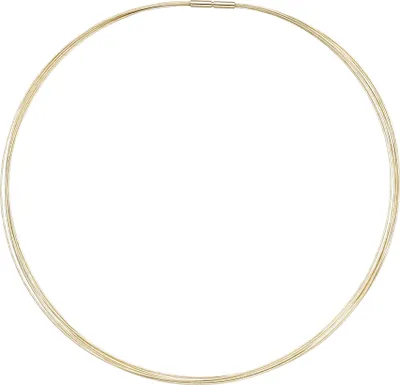 Produktbild von Halsreif 7-reihig 585 Gold Gelbgold 50 cm Goldkette Goldreif