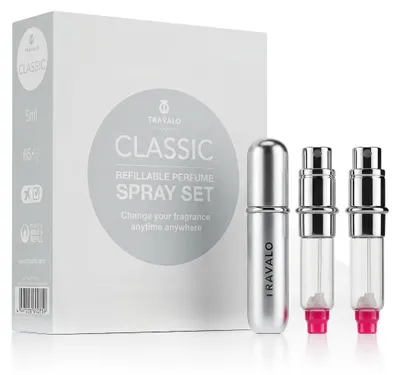 Produktbild von Travalo Classic HD Silberset
