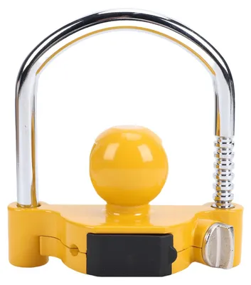 Image de Cadenas de sécurité robuste pour remorques, de couleur jaune
