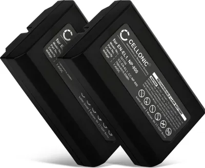 Immagine prodotto di CELLONIC 2x Batteria per Fotocamera Compatibile con Nikon Coolpix 5000, Coolpix 5700, Coolpix 4500, EN-EL1 – (750mAh, 7.4V)