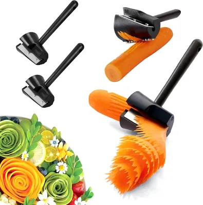 Produktbild von Spiral Cutter 2-in-1, Gemüse Spiralizer und Schneider, für Karotten, Gurken, Zucchini, Hand Cutter für die