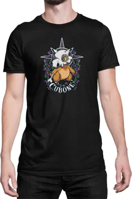 Produktbild von Herren T-Shirt Japan Anime Manga Pokemon Cubone, Man L / Schwarz
