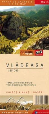Productafbeelding van Vladeasa-gebergte, schaal 1:65.000. Toeristenkaart MN13. Schubert & Franzke