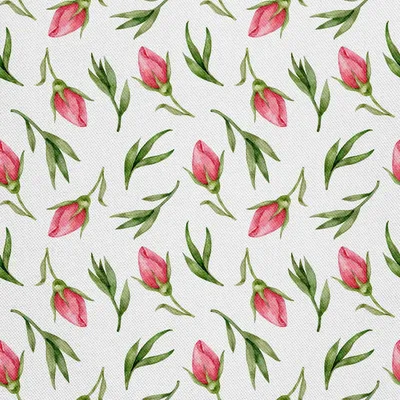 Produktbild von OUTDOOR DEKOSTOFFE OXFORD - Motiv Blumenknospen