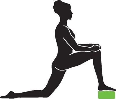 Produktbild von YOGA BLOCK (Schaumstoff, green-grey)