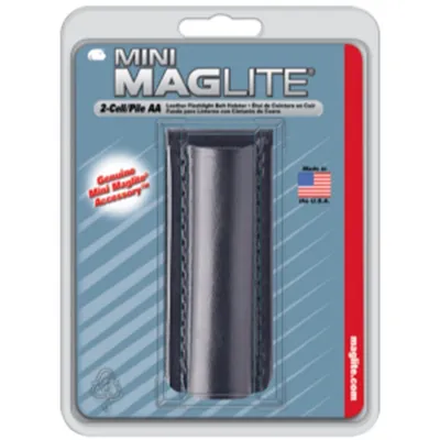 Immagine prodotto di Mag-Lite AM2A026E Fodero in pelle per cintura per Mini Maglite AA