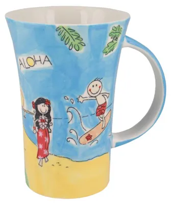 Produktbild von Mila Keramik-Becher Coffee-Pot Aloha | ca. 500 ml