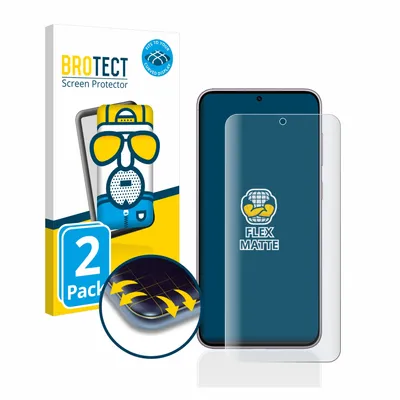 Produktbild von 2x BROTECT Fullscreen Schutzfolie für Samsung Galaxy S23 Enterprise Edition Displayschutz Folie Fullcover Matt Entspiegelungsfolie