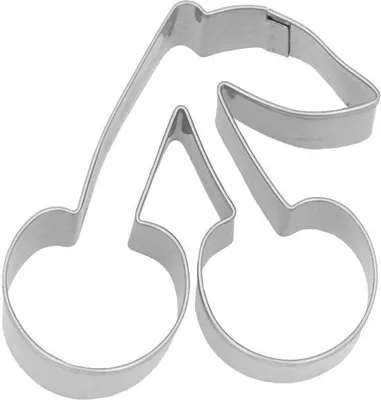 Obrázek produktu pro Formička na sušenky z nehořké čokolády, nerezová, 6 cm