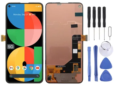Immagine prodotto di Per Google Pixel 5a 5G Display Full OLED LCD senza cornice Unità Touch Nero