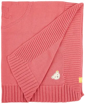 Image de Steiff Baby-Decke Strick, Rapture Rose