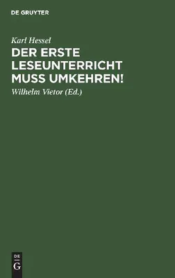 Produktbild von Der erste Leseunterricht muss umkehren!