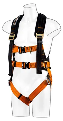 Produktbild von Portwest FP73 Portwest Ultra 3-Punkt-Auffanggurt Black/Orange Gr. XL/2X