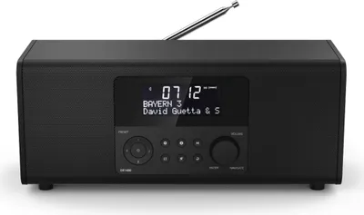 Produktbild von Hama DR1400 00054872 3 Zoll Digitalradio (DAB,DAB+,FM, Direktwahltasten, 6 Watt)