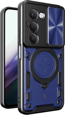 Zdjęcie produktu dla Techsuit CamGuard etui z osłoną Xiaomi Redmi 15 4G Redmi 15 5G - niebieskie
