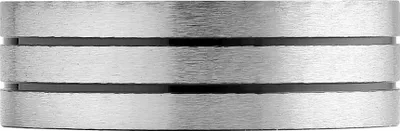 Produktbild von ZIPPO - Brushed Ring - Edelstahlring Gr.62 Gebürstetes Design in verschiedenen Größen 2007193