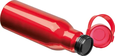 Produktbild von Trinkflasche aus recyceltem Aluminium / 750ml / Farbe: rot