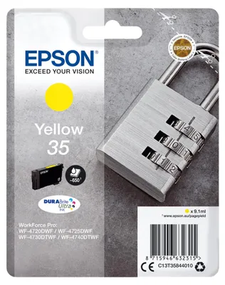Immagine prodotto di Epson C13T35844010 Original Epson Tintenpatrone gelb (C13T35844010,T358440,35,T3584,T35844010)