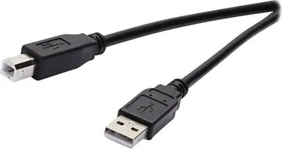 Obrázok produktu pre ViVanco™VVIT31USBAB18MMK, 1,8 m, USB A, USB B, USB 2.0, Čierna