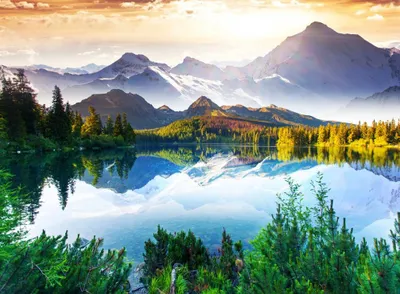 Immagine prodotto di Grafika puzzle fiume in montagna - 2000 pezzi paesaggio