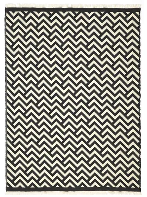 Produktbild von Eagle Products Decke OSLO, 130x180 cm, schwarz, weiß