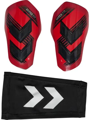 Image de Hummel Hyper Fit Protège-tibias Rouge S Rouge S