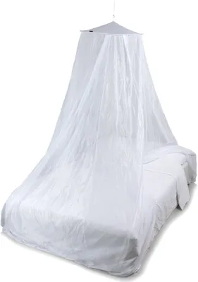 Zdjęcie produktu dla Moskitiera Travelnet Pop Out II – przeciw komarom – obwód 1250 cm x wys. 240 cm – górny pierścień 65 cm 2 osoby, oczka 2000