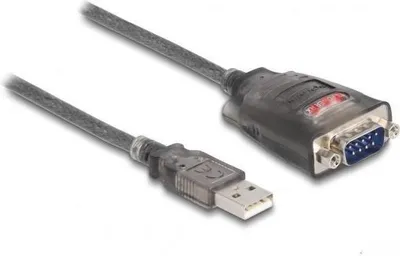 Produktbild von DELOCK Adapter USB 2.0 Typ-A zu 1 x Seriell RS-232 D-Sub 9