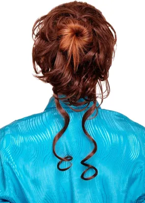 Produktbild von WIG ME UP Haarteil mit Steckkamm Braun YZF-3072HT-10