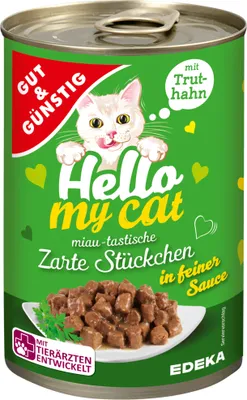 Produktbild von G&G Katzenfutter mit Truthahn 415 g