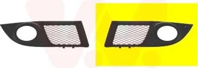Produktbild von VAN WEZEL Lüftungsgitter Grill Stoßfänger für FIAT Doblo Cargo (223) mit Loch/Löchern für Nebellampen
