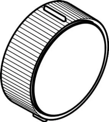 Produktbild von AXOR Thermostatgriff D70 kpl.