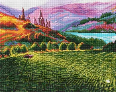 Productafbeelding van Diamantmozaïek - Harry Potter - 40x50 cm - Ideyka