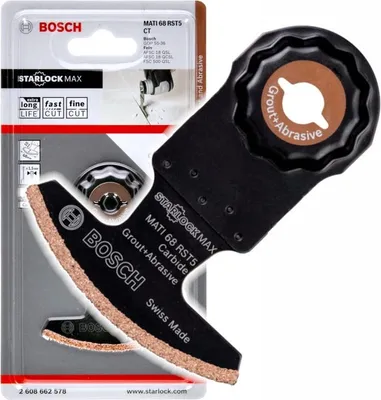 Zdjęcie produktu dla Bosch Mt Brzeszczot (Gop, Pmf) Starlockmax Segmentowy Carbide-Riff Mati 68 Rst5