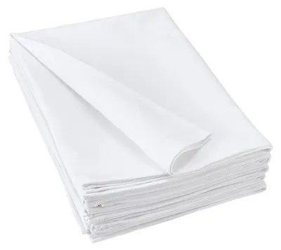 Bügeltuch 5er-Set, 51x71 cm, Baumwolle, weiß, 1,5 mm