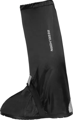 Produktbild von Rebelhorn Thunder wasserdichte Motorrad Regen Überziehschuhe, 2XL