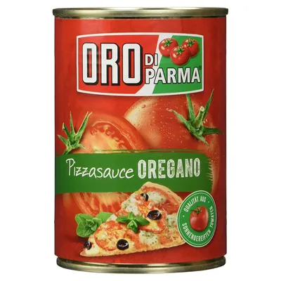 Obrázok produktu pre Oro di Parma omáčka na pizzu z paradajok dozrievajúcich na slnku s oreganom 425g