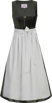 Produktbild von Dirndl Alling 70cm Länge waldgrün salbei 48